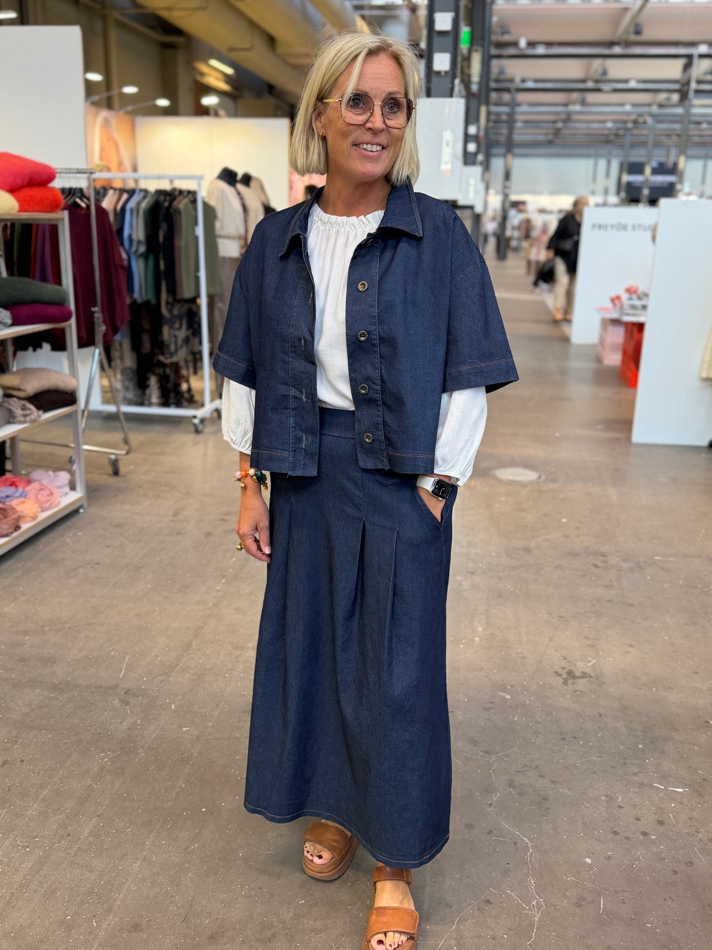 Mdceriana Skirt (Dark denim)