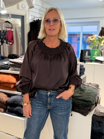 Mdcverona Blouse (Coffee)