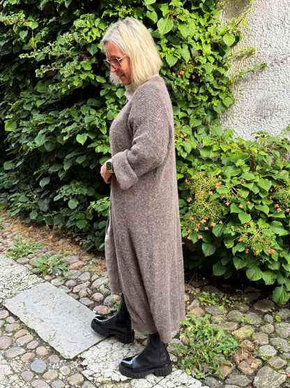 Cardigan Lång (Choco)