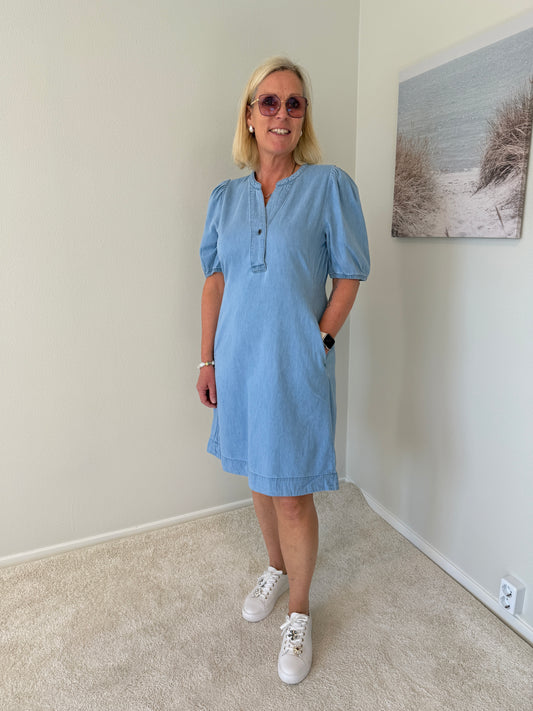 Cuberteline Arpa Ss Dress (Blue)