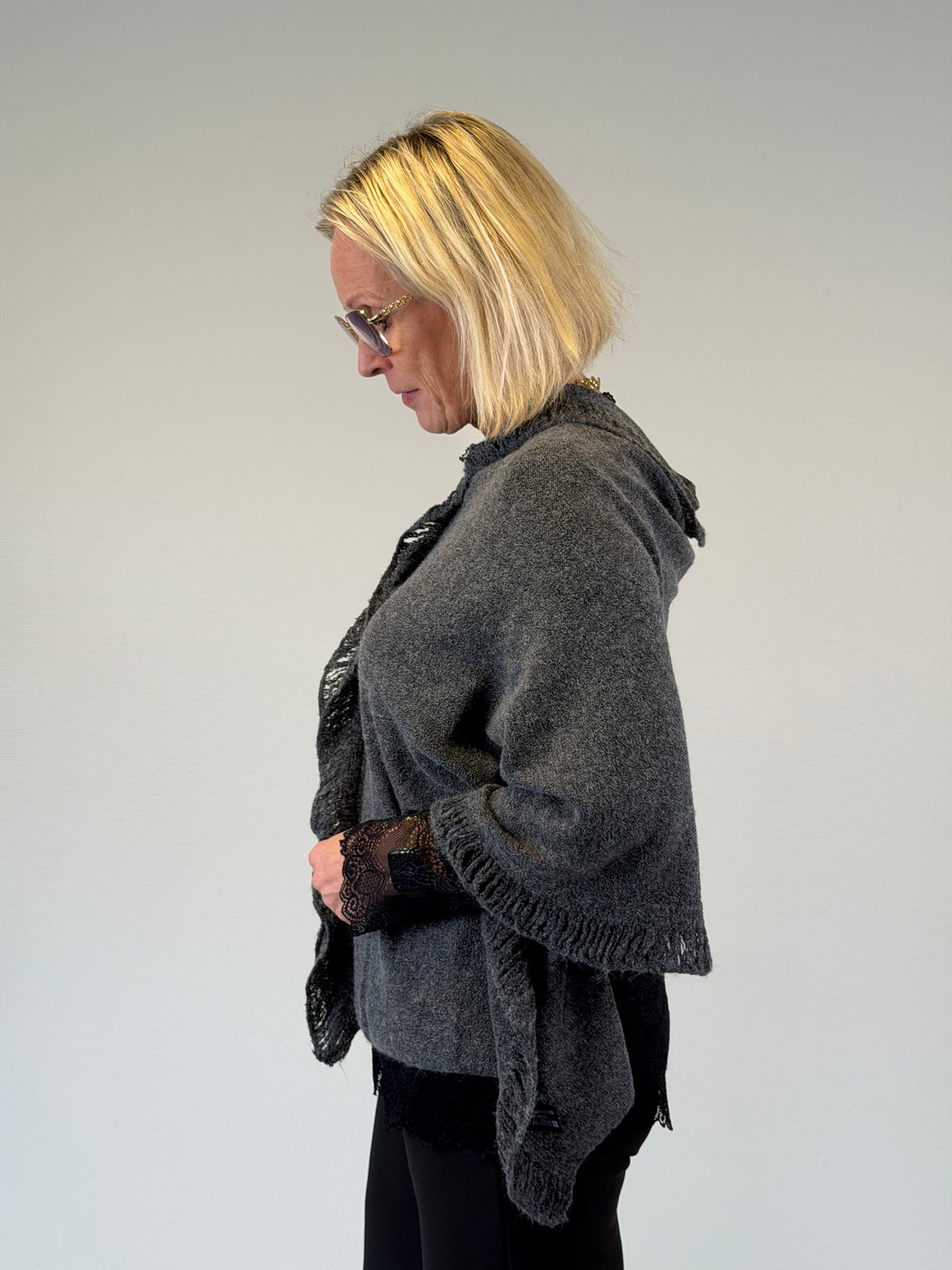 Poncho (Grey)