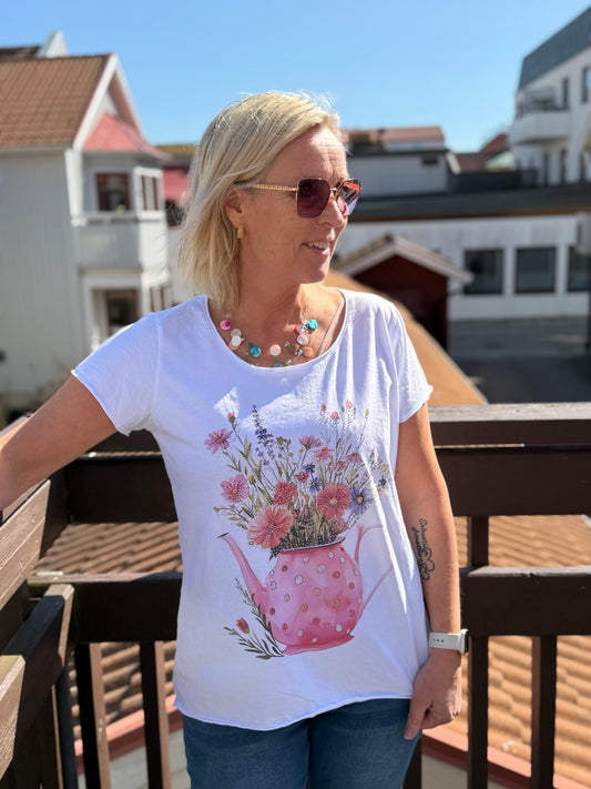 Mdcmarie Tee Flower (Pink)