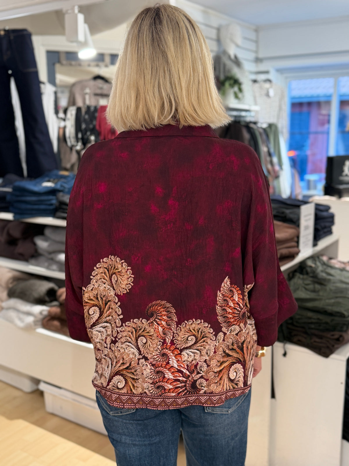 Mdcmirage Shirt (Bordeaux)