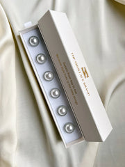 Pearl Button Charm (Silver)