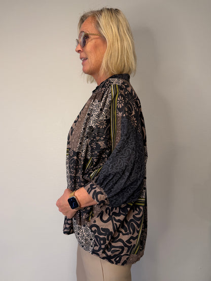 Blus Pingvinärm (Svart)