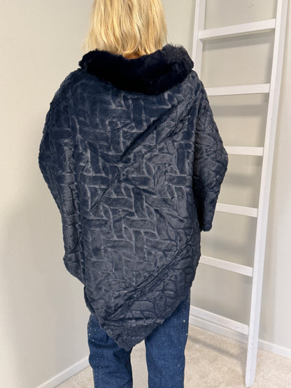 Poncho (Petrol)