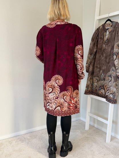 Mdcmelona Dress (Bordeaux)