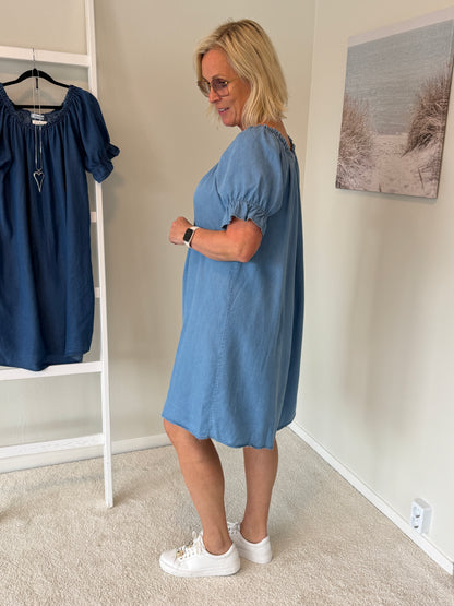 Tunika Denimlook Ljus (Ljusdenim)