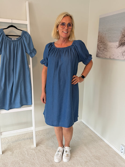 Tunika Denimlook Mörk (Mörkdenim)