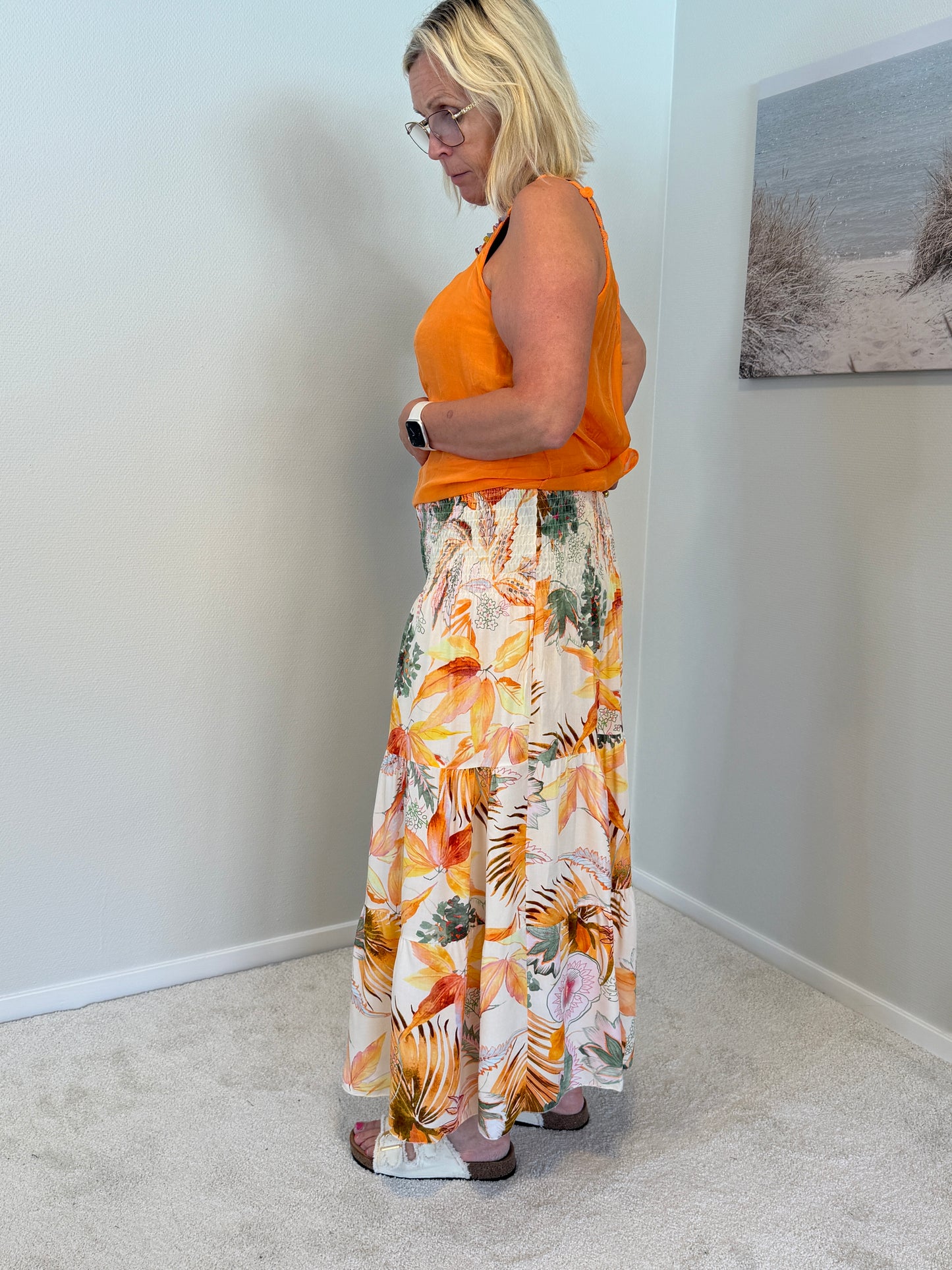Kjolklänning (Orange)