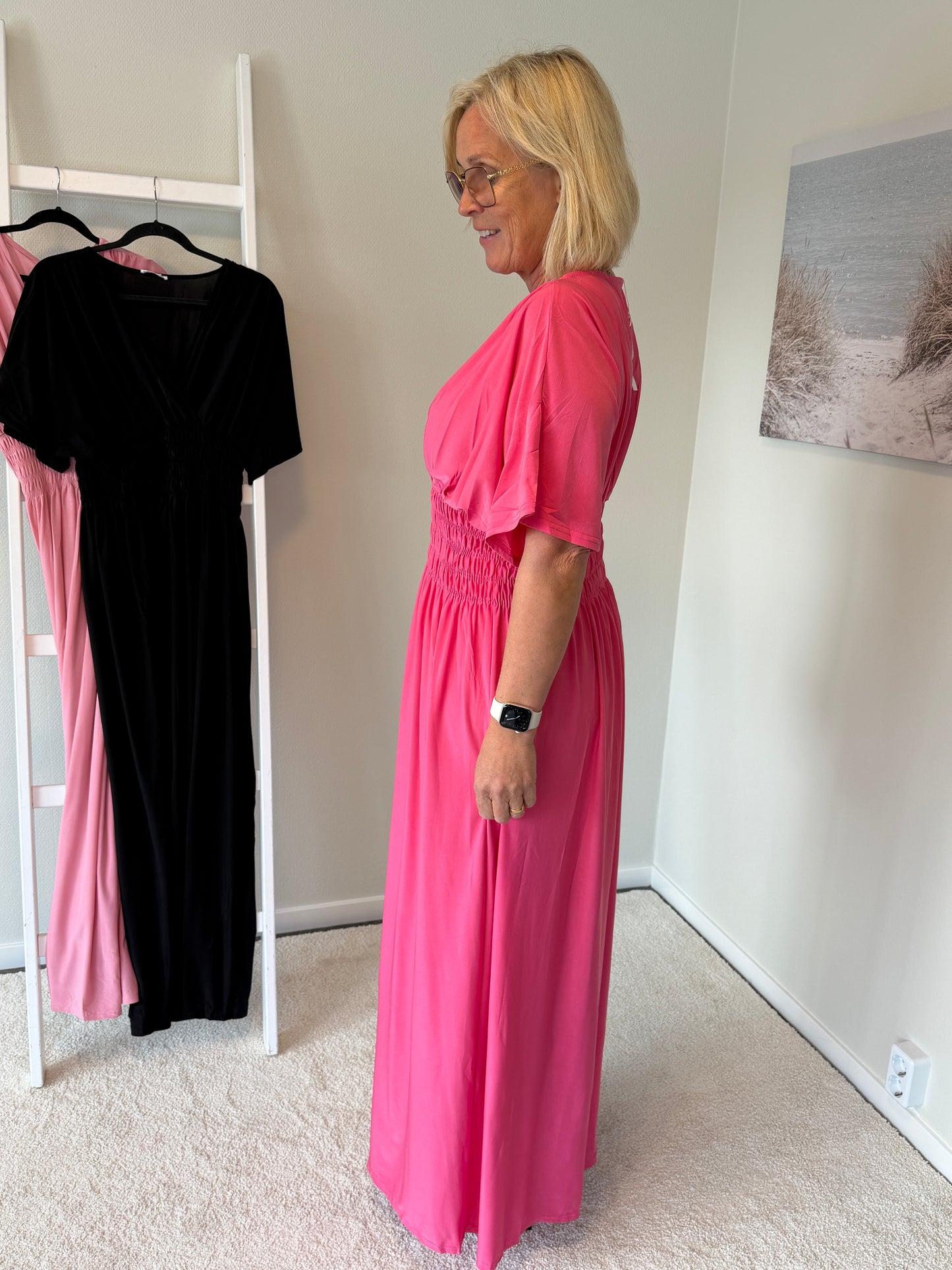 Klänning Lång Cerise (Cerise)