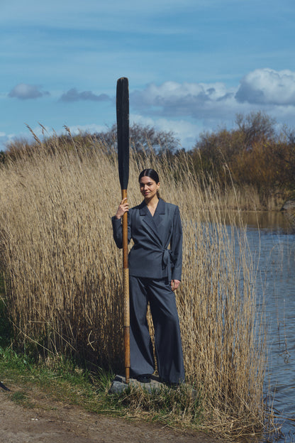 Fqvika-Pants (Dark Grey Melange)