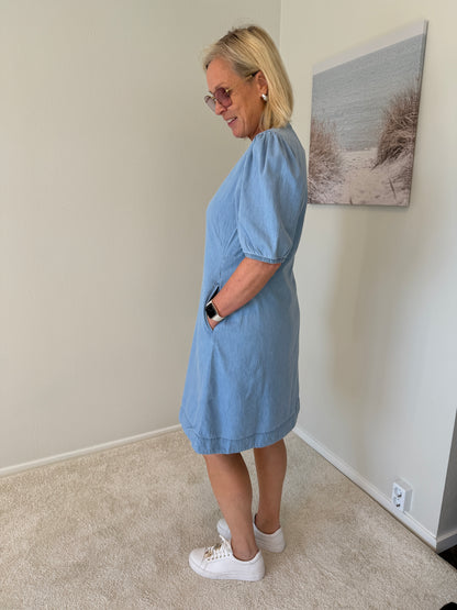 Cuberteline Arpa Ss Dress (Blue)