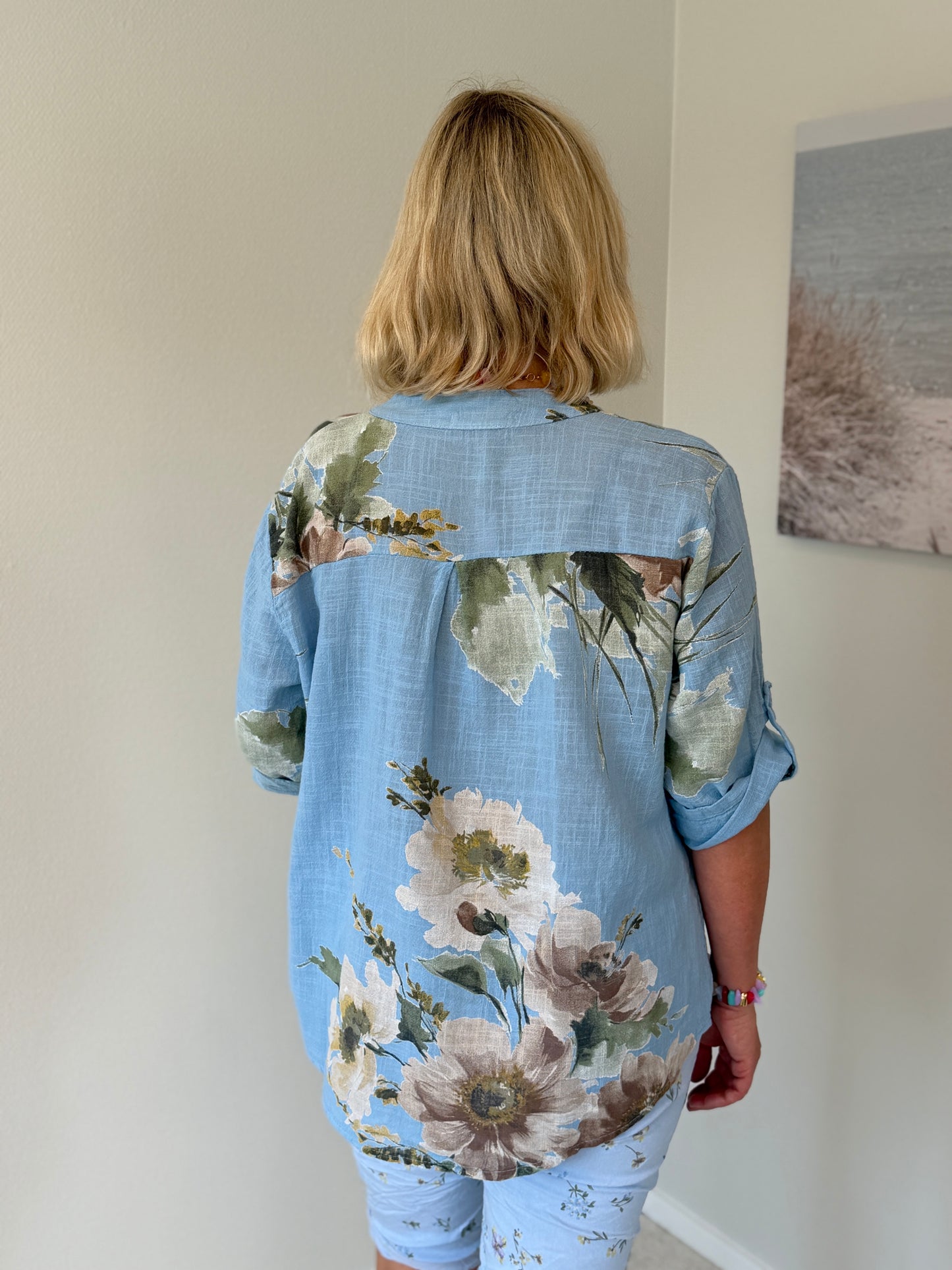Mdcnadira Shirt (Celeste)
