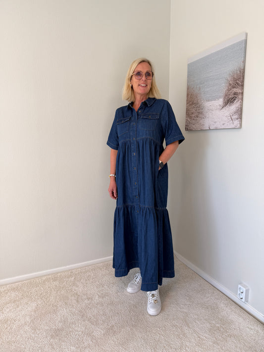 Cumona Arpa Long Dress (Blue)