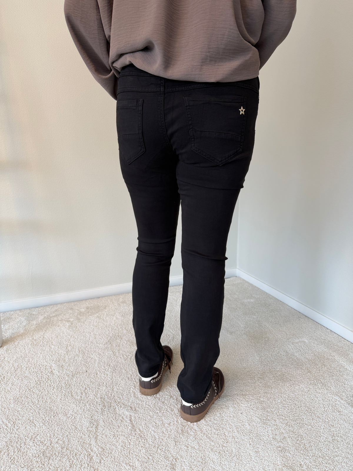 Jeans Jogging (Svart)