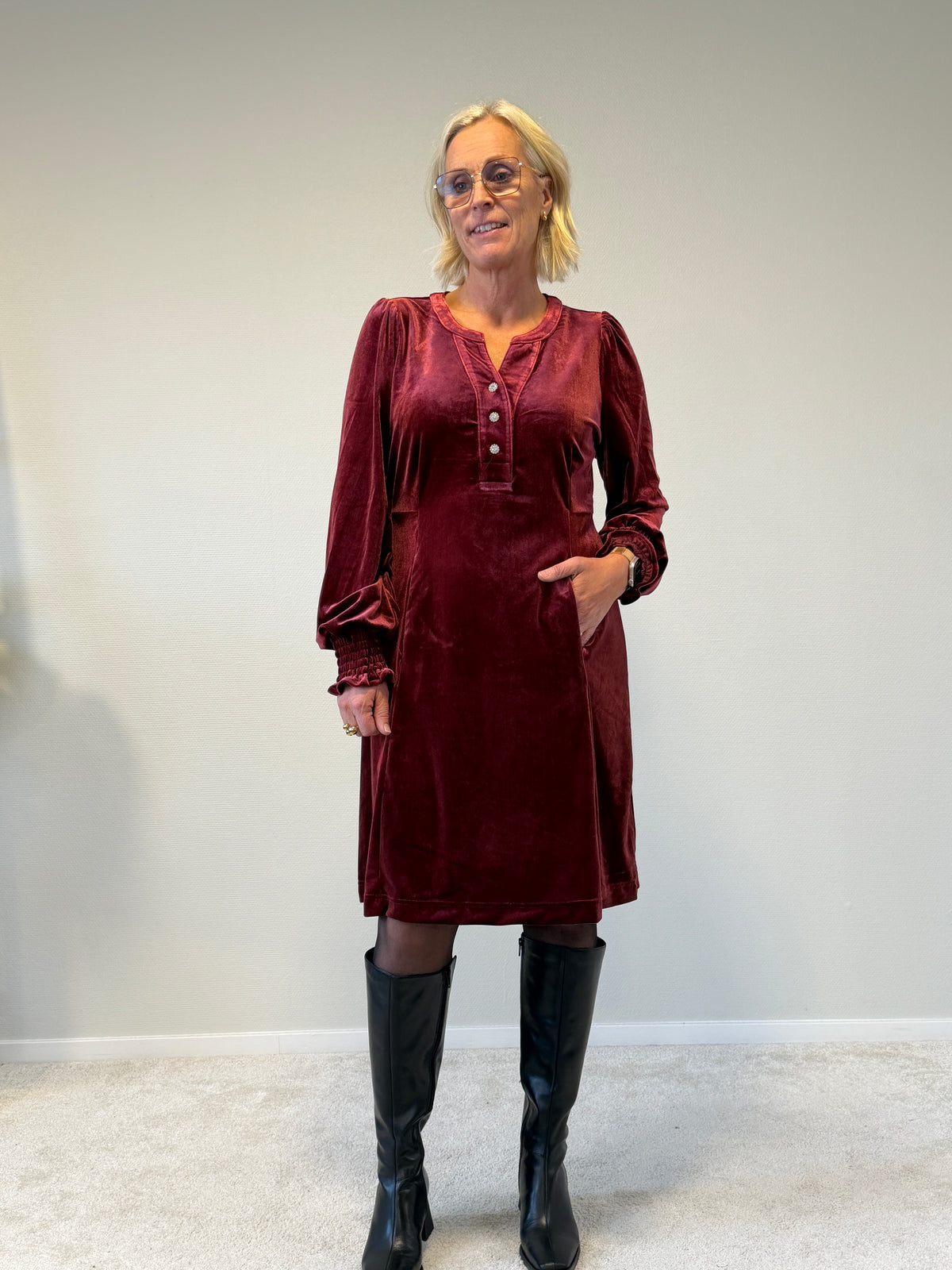 Cuchananna Zoe Dress (Red)