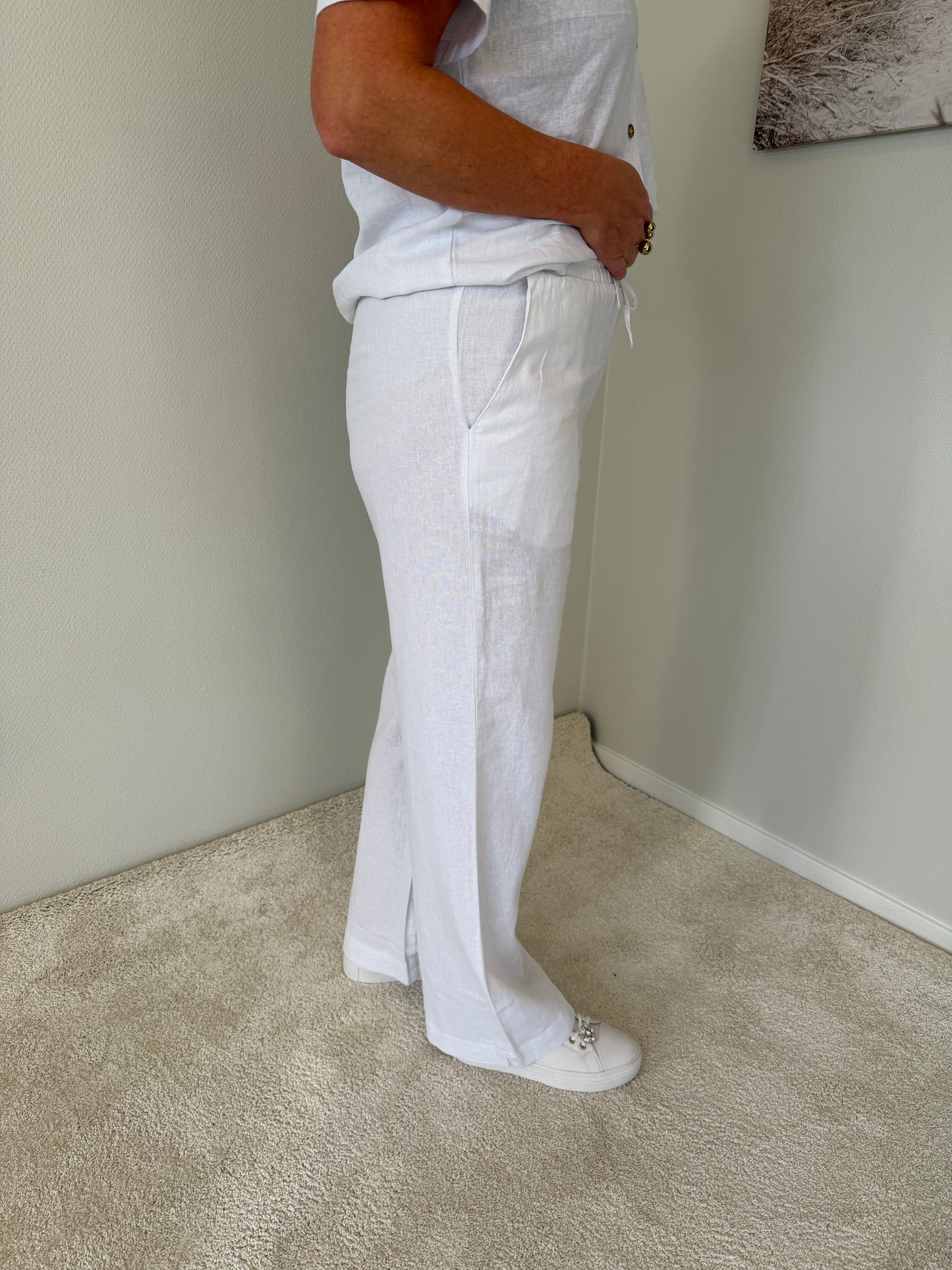 Fqlava-Pants (Brilliant white)