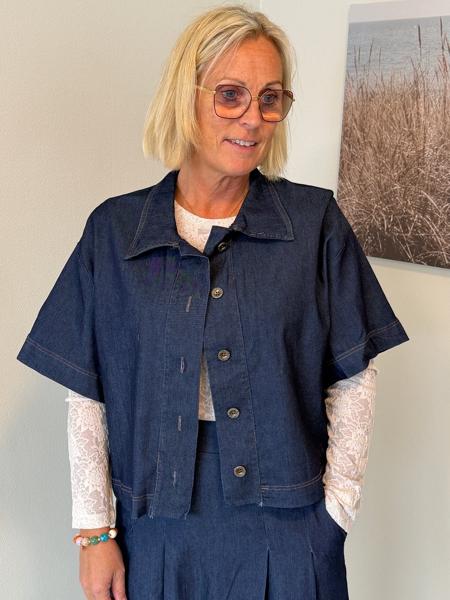 Mdcbelisa Jacket (Dark denim)