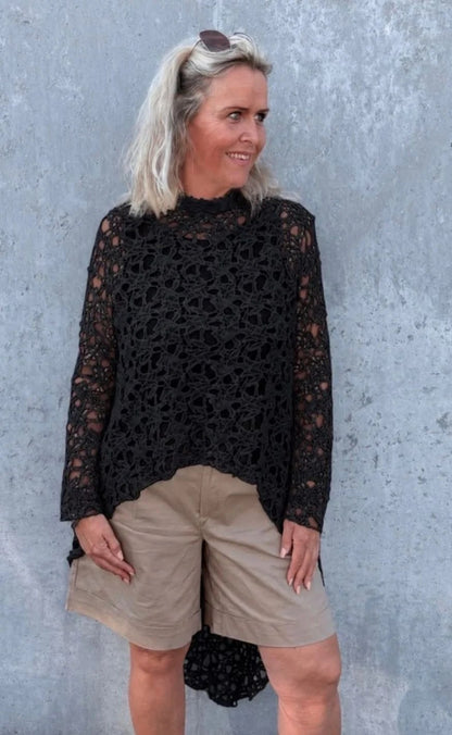 Fresa Lace Tunik (Black)