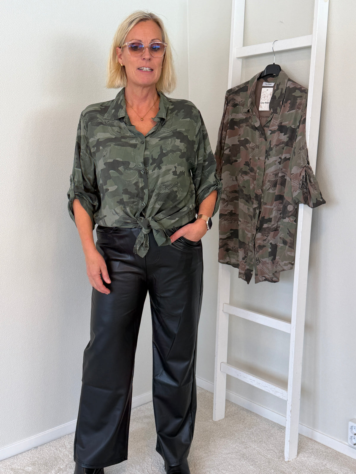 Camo Skjorta (Grön)