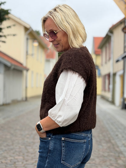 Mdclaya Knit Vest (Marone)