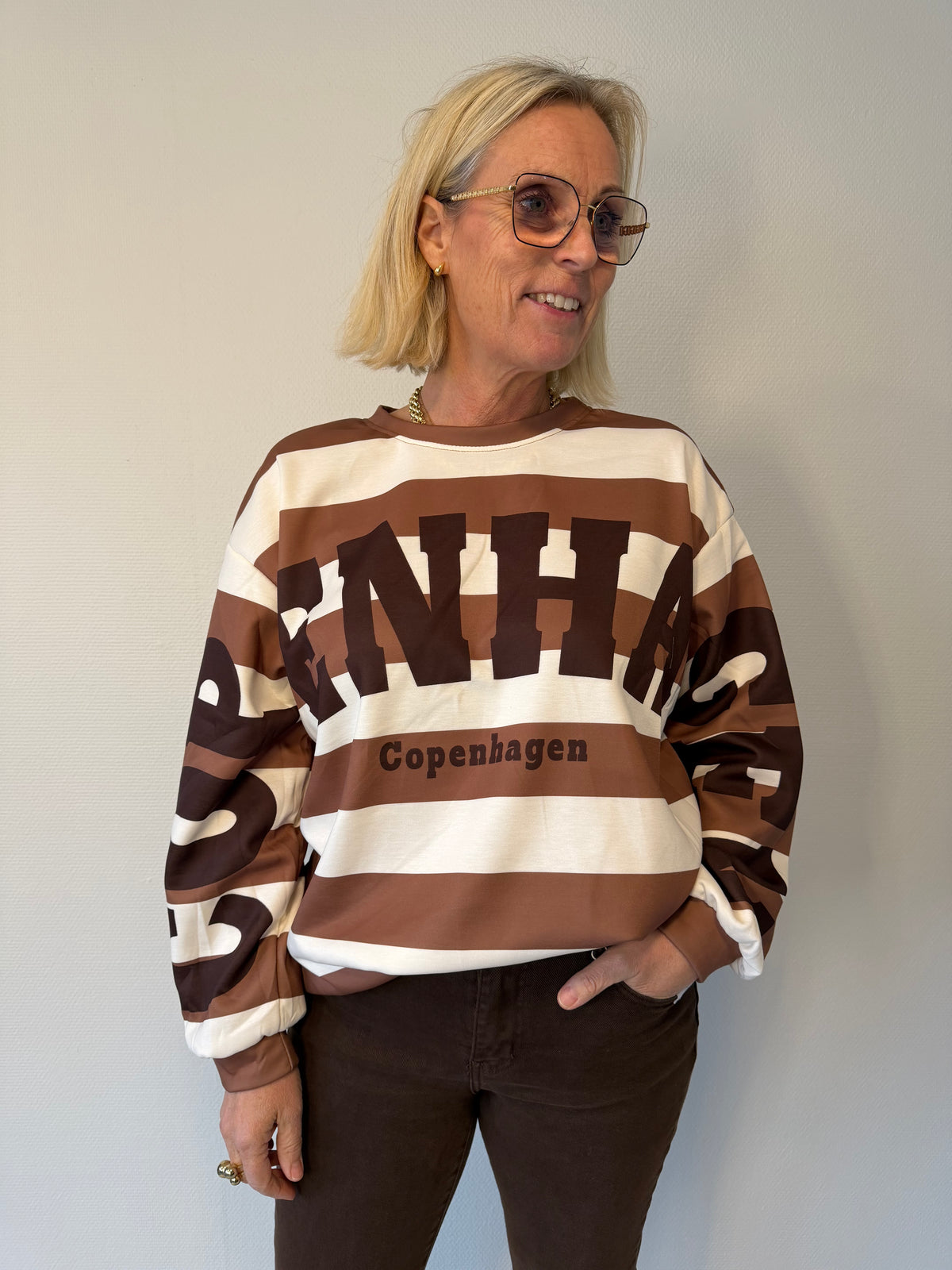 Mdcnerina Sweatshirt (Camello/Moro)