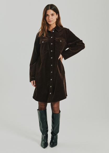 Cuannike Dress (Brown)