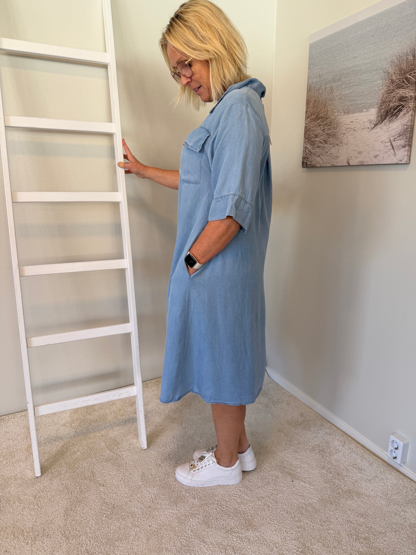 Mdckimberly Dress (Light blue)