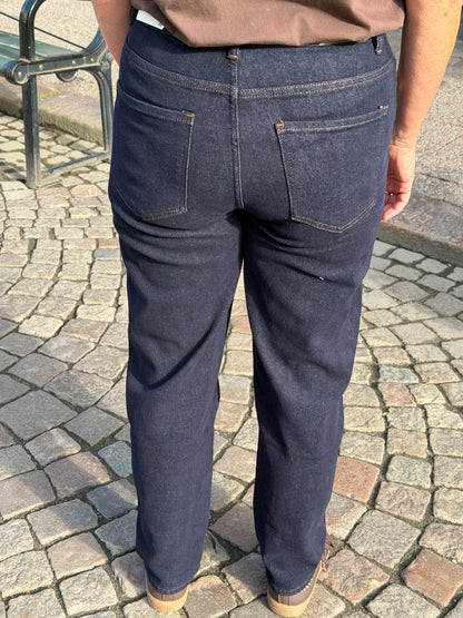 Jeans Barrel Mörka (Mörk denim)