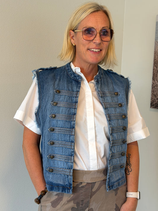 Mdcholiday Vest (Denim)