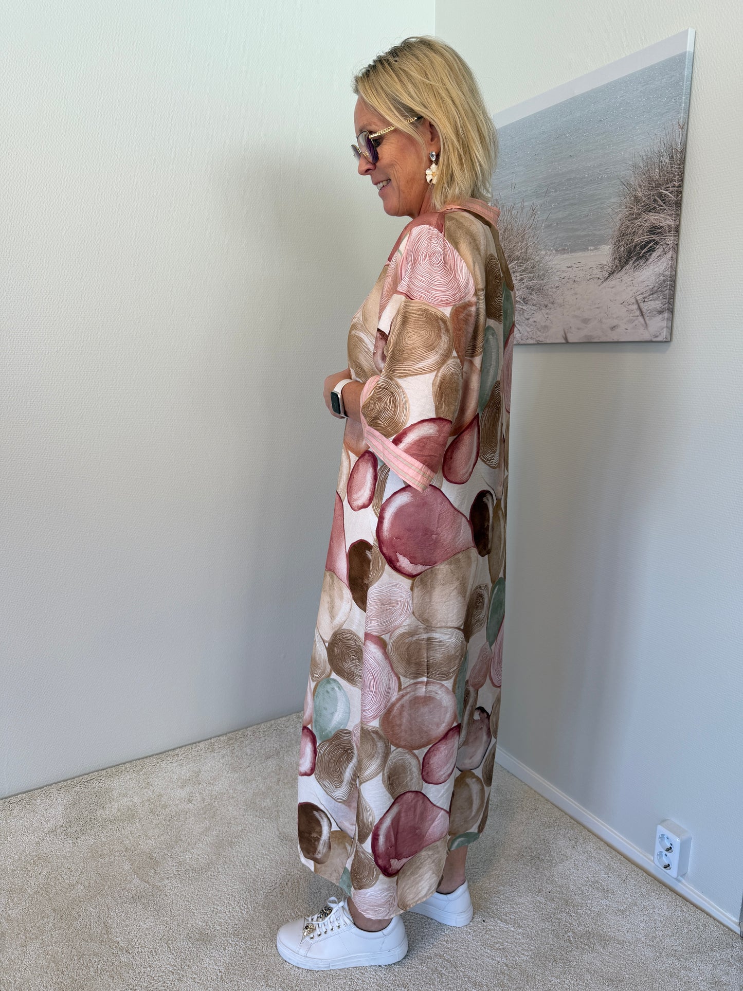 Mdcstefania Dress (Beige/Rosa)