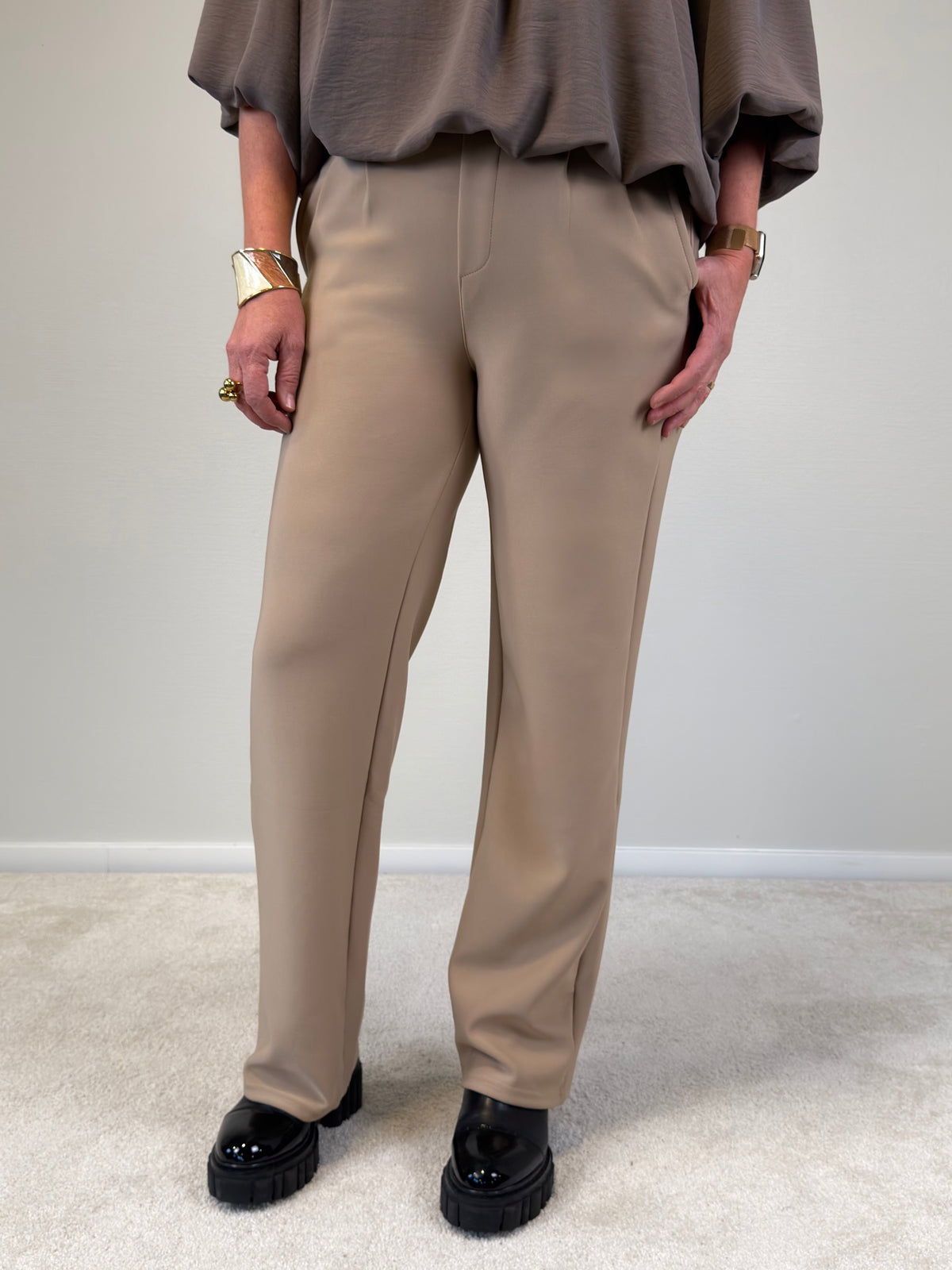 Myskostymbyxan (Beige)