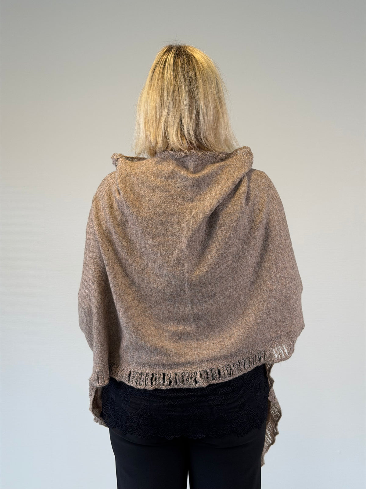 Poncho (Taupe)