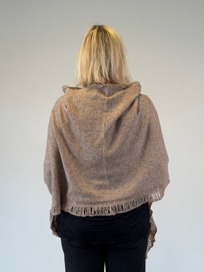 Poncho (Taupe)