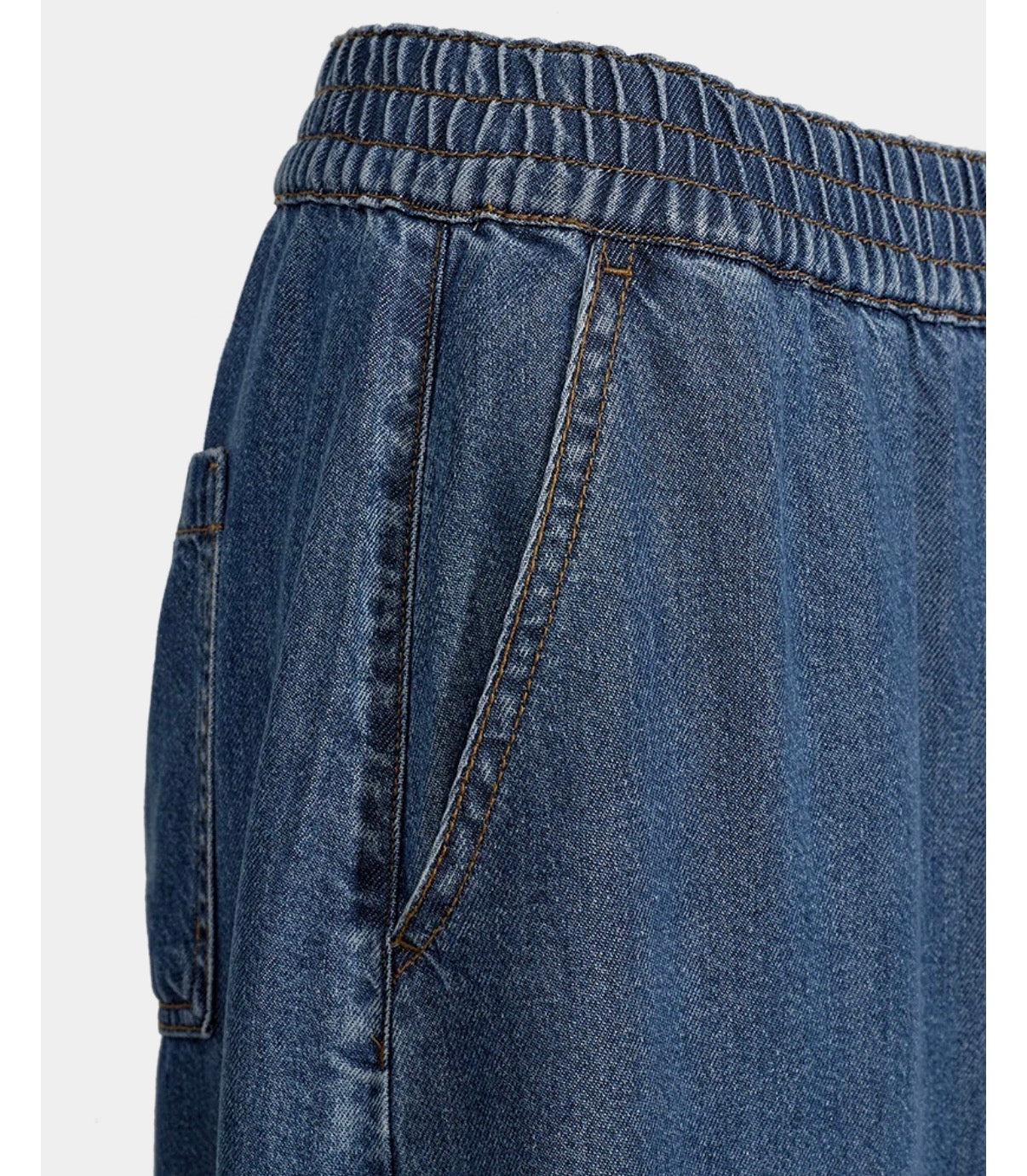 Fqmilo-Pants (Medium blue denim)