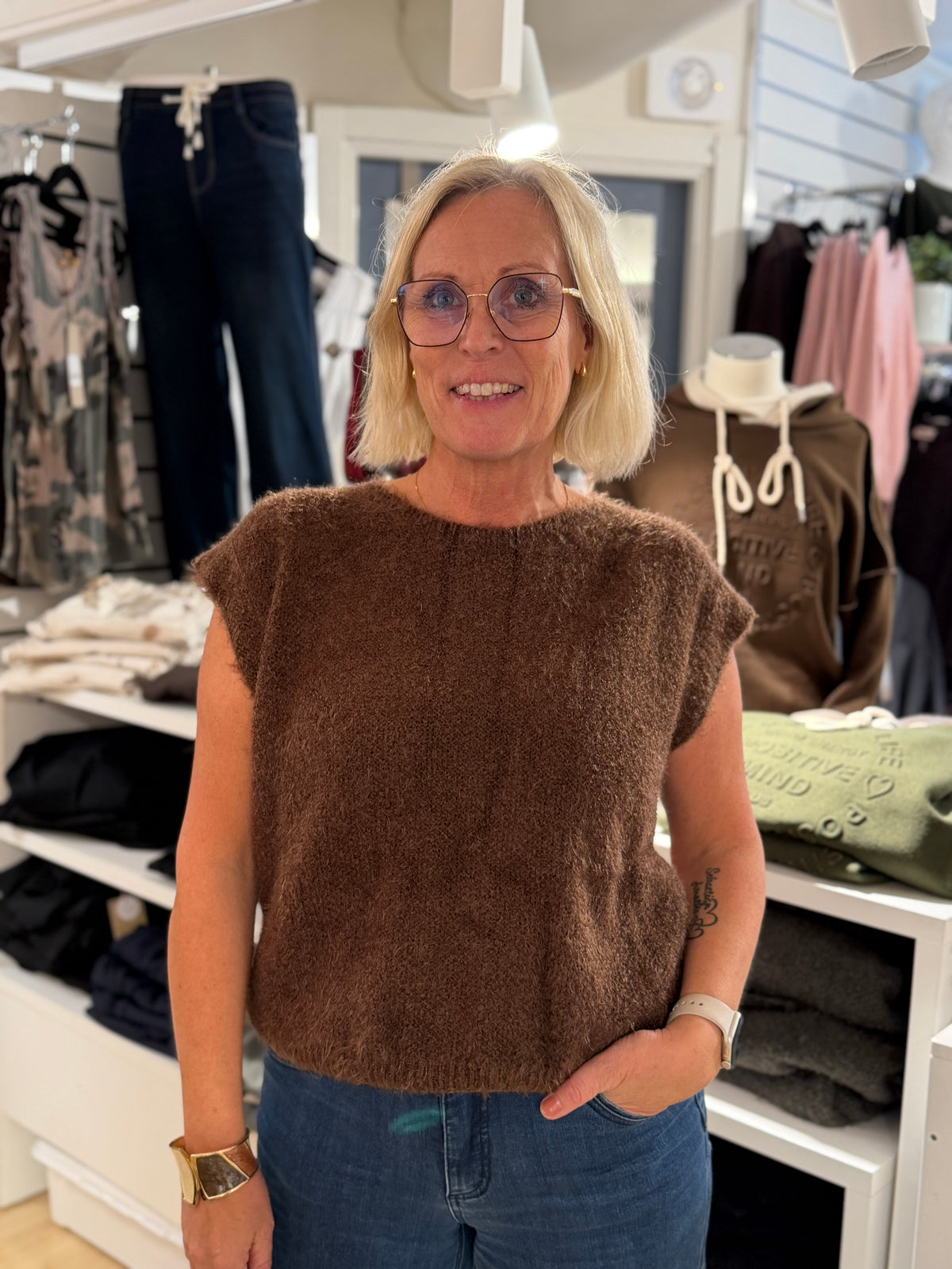 Mdclaya Knit Vest (Moro)