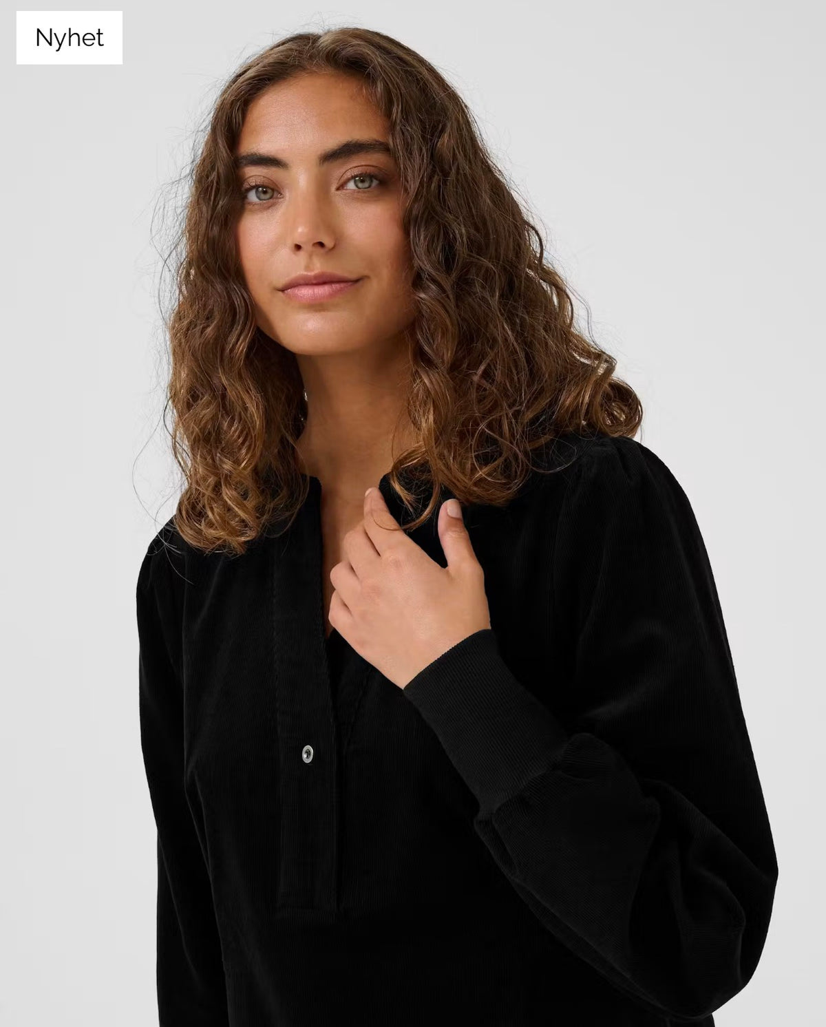 Curhaena Ls Dress (Black)