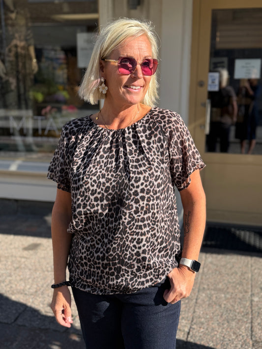 Cryuna Short Sleeve Blouse (Multi color)