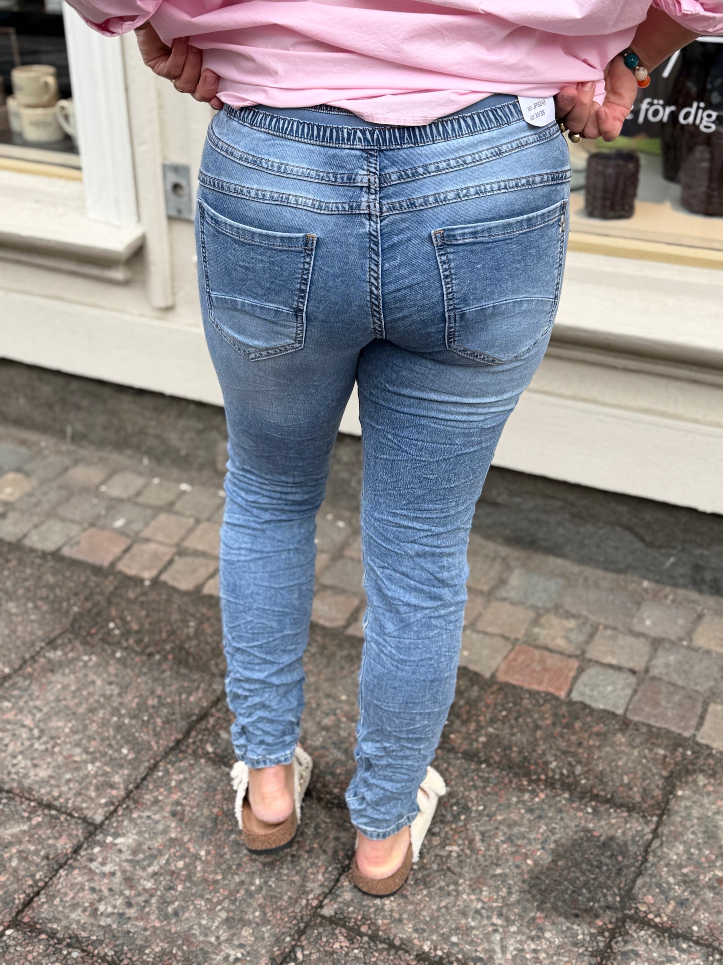 Jeans Jogging (Ljusblå)