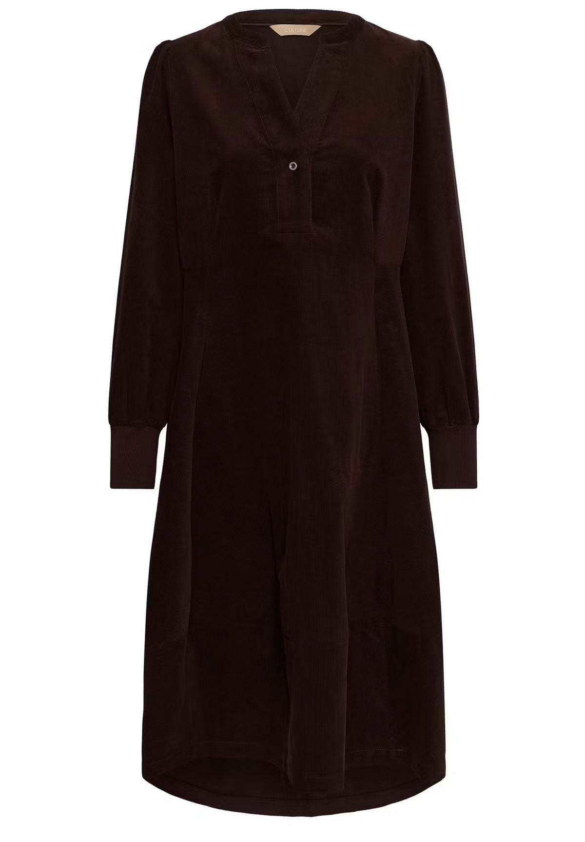 Curhaena Ls Dress (Coffee Bean)