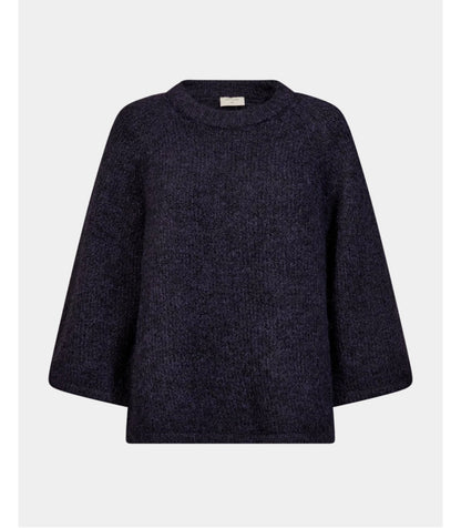 Fqgrslulu-Pullover (Nightshade Melange) Mörk Lila