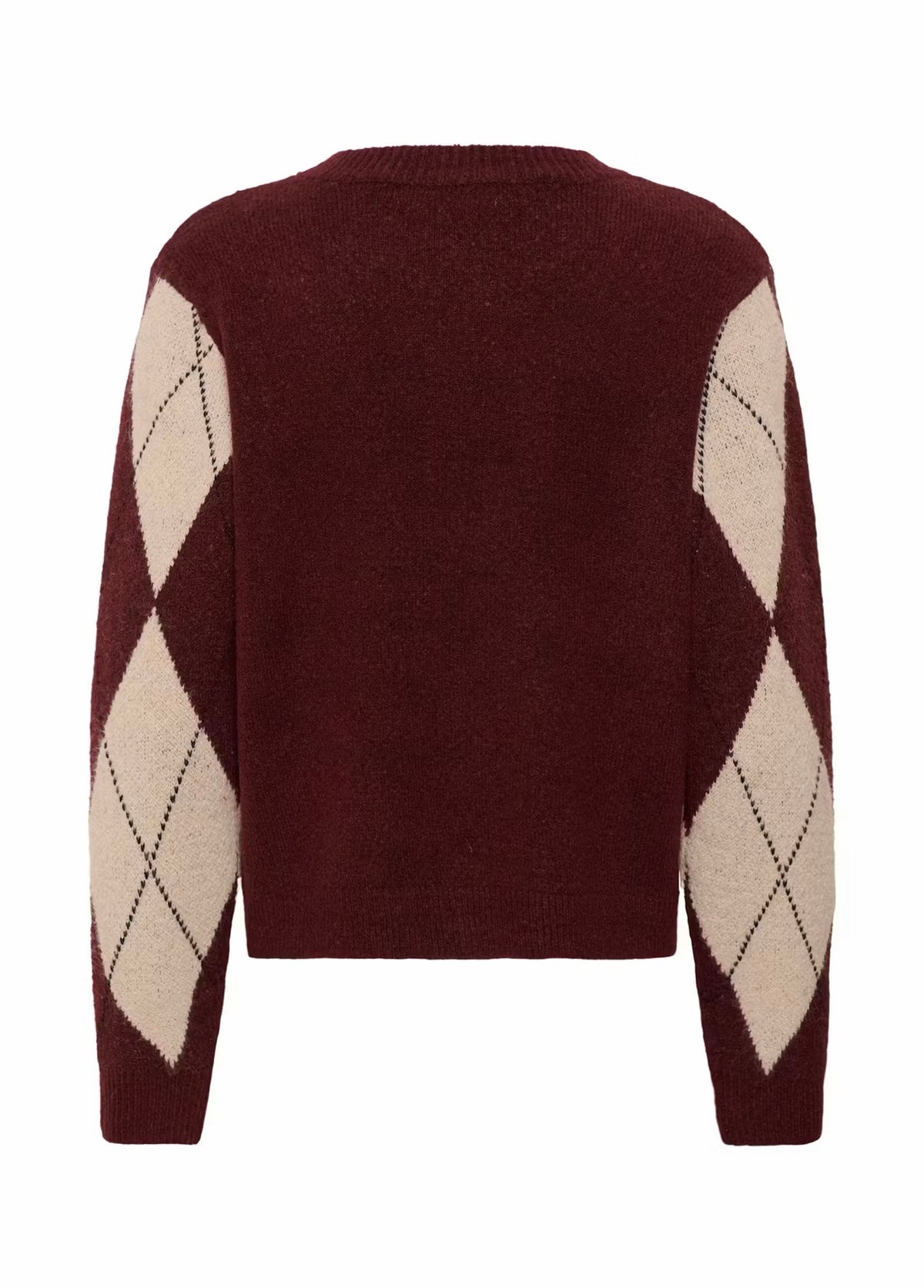 Cuargyle Pullover (Red)