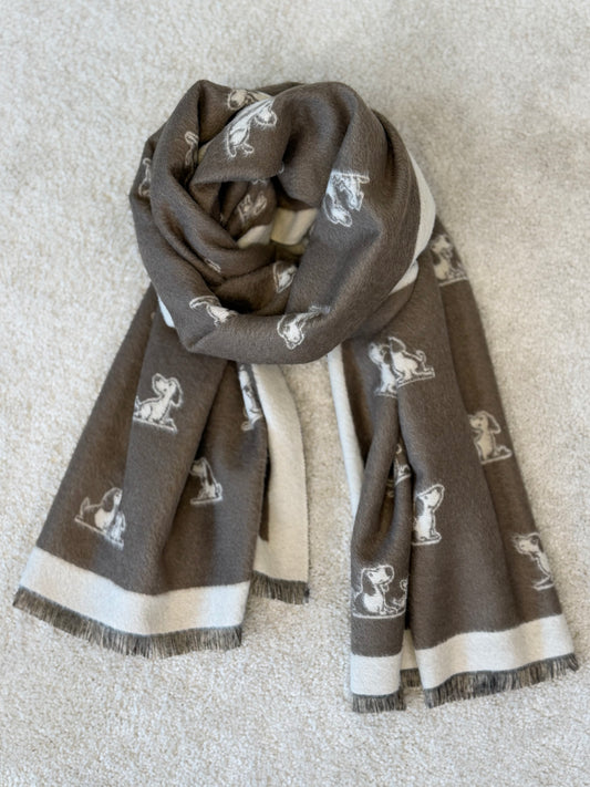 Snobben Halsduk (Taupe)