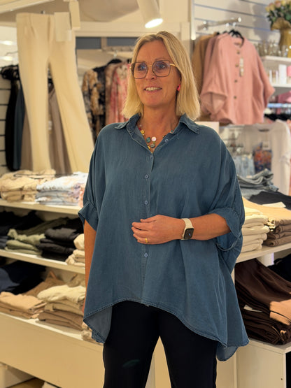 Tencell Blus (Jeans)