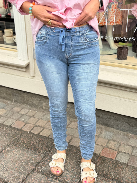 Jeans Jogging (Ljusblå)