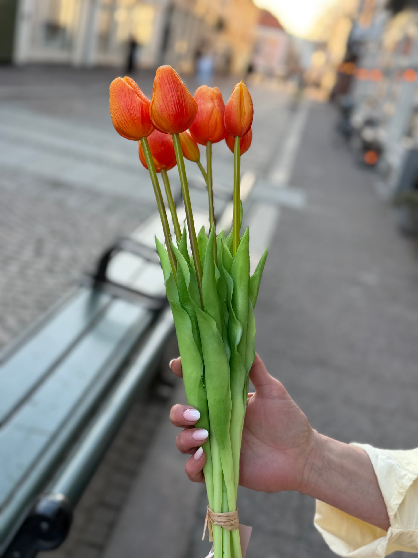 Tulpaner Bunt (Orange)