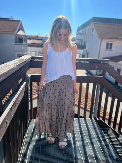 Kjolklänning Alice Dots Taupe (Taupe)