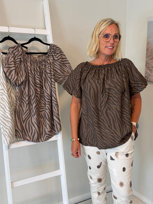 Mdcluciana Top (Brown)