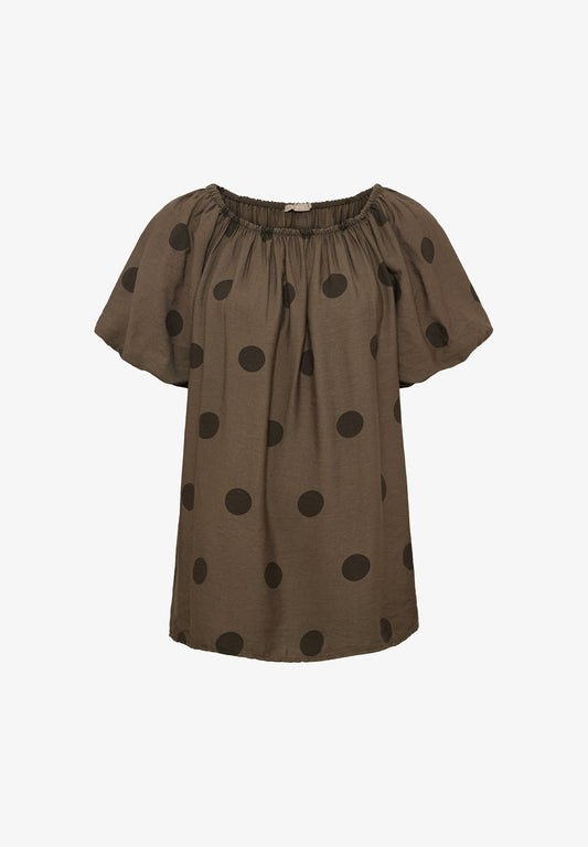 Mdcluciana Top (Brown)